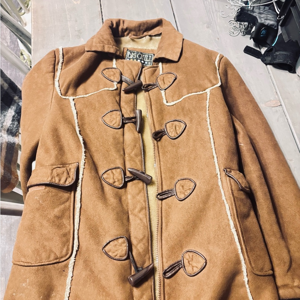 Big Chill Brown Coat with Cream Lining
